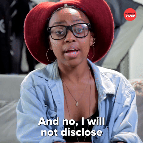 Not Disclosing Filters