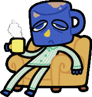 Coffee Im Tired Sticker by Ng Khai Hong