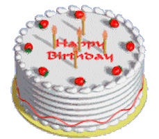 Birthday Cake Sticker