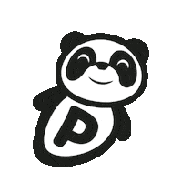 Christmas Panda Sticker by Pandastic Studio