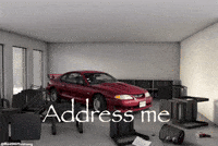 Red96Mustang_ ford mustang muscle car ford mustang GIF