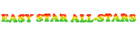 Easystar Sticker by Easy Star Records