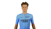 Cycling Celebrating Sticker by Tour de Tietema