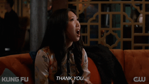 Chinese Thank You GIF by CW Kung Fu
