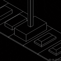 black and white loop GIF by Pi-Slices