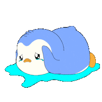 Sad Oh No Sticker by Pudgy Penguins