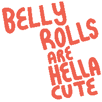 shegotthepink belly body positivity tummy body positive Sticker