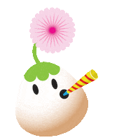 Party Character Sticker by Play Factore