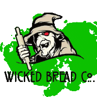 wickedbreadco wicked cinnamon bread wicked bread cinnamonbread Sticker