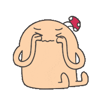 Sad Cry Sticker