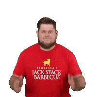 Kansas City Chiefs Football Sticker by Jack Stack Barbecue