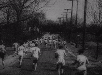 Boston Marathon Running GIF by U.S. National Archives