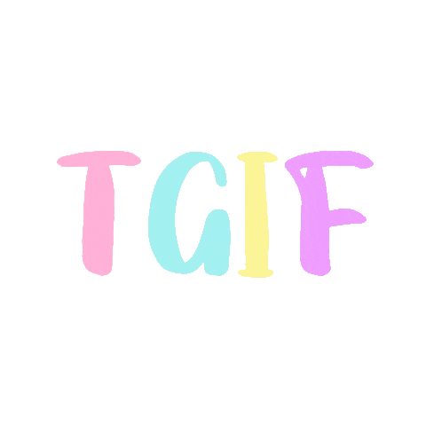 Friday Holiday Sticker by Stroberi