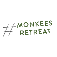 Monkeesretreat Sticker by shopmonkees