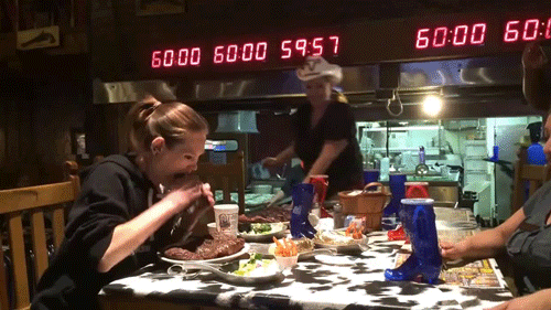 steak eating GIF by Digg