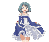 Puella Magi Madoka Magica Dance Sticker