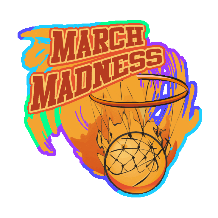 basketball ncaa Sticker