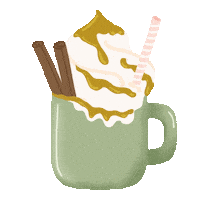 Tea Latte Sticker