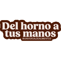 Horno Sticker by Universal de Alimentos
