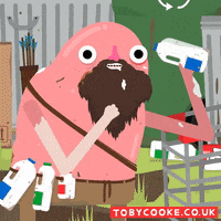 Animation Drinking GIF by tobycooke