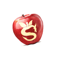 CrunchTimeAppleGrowers apple produce red apple crunch time Sticker
