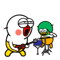 Happy Rock Sticker by kwaesam