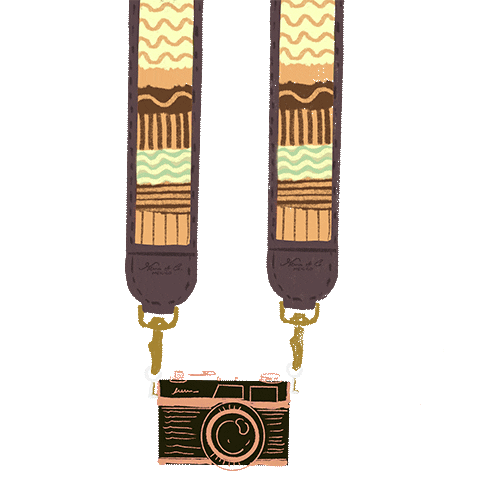 Camerastrap Sticker by Nena & Co.