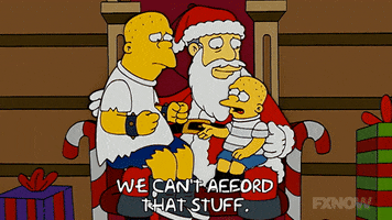 Episode 9 Santa GIF by The Simpsons