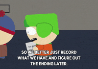 kyle broflovski walking GIF by South Park 