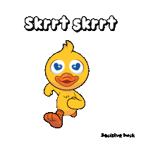 Duck Speed Sticker by VeeFriends