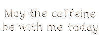 Coffee Wanna Sleep Sticker