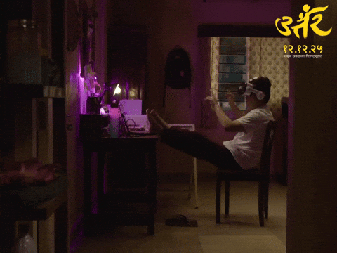 Uttar GIF by Marathi PR