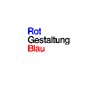Design Rotate Sticker by Rot Gestaltung Blau
