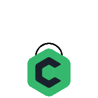 Alien Sticker by CodeChem