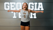 Georgia Tech Atlanta GIF by Georgia Tech Yellow Jackets