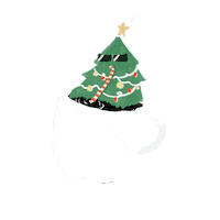 New Year Christmas Sticker