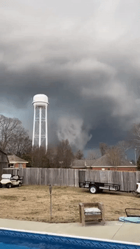 Funnel Cloud Forms North of Montgomery