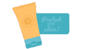 Sunscreen Spf Sticker by Region of Waterloo Public Health and Emergency Services