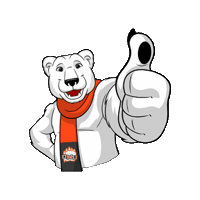 Polar Bears Ada Sticker by Ohio Northern University