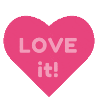In Love Heart Sticker