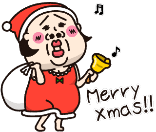 Santa Claus Christmas Sticker