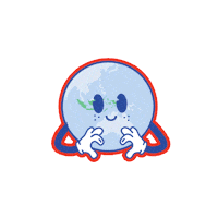 Happy Earth Sticker by Telkom Indonesia