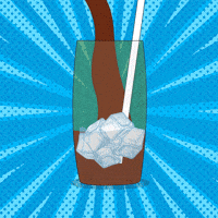 Iced Coffee Summer GIF by Pudgy Penguins