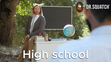 High School GIF by DrSquatchSoapCo