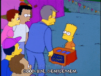 Showing Season 4 GIF by The Simpsons