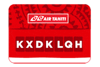 _AirTahiti_ airport airline destination french polynesia Sticker