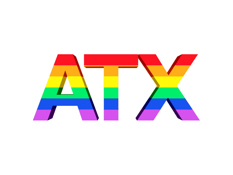 rainbow pride Sticker by R/GA Austin