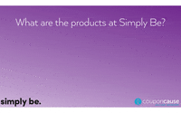 Faq Simply Be GIF by Coupon Cause