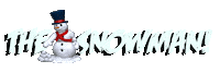 Winter Snowman Sticker