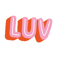 Luv Love Sticker